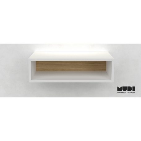 LONG SHELF WHITE